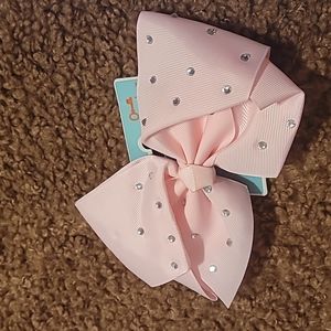 COPY - 🎀 🎀 COPPER KEY GIRL'S PINK RIBBON HAIR CLIP